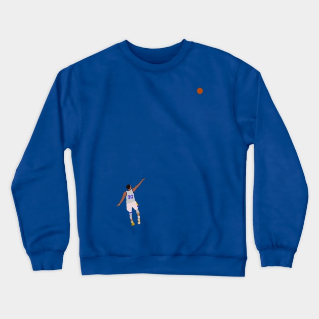 Steph Curry - Finger Roll Crewneck Sweatshirt by xavierjfong